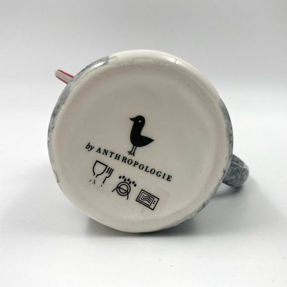 Lazslo Bird Mug by Anthropologie / 13 oz Stoneware Cup / Cute Character Mug - Picture 5 of 7